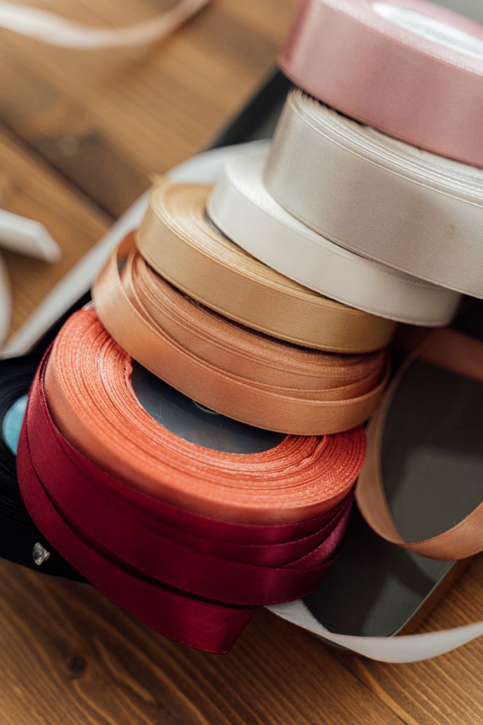 The Sampler, one ribbon of each colour